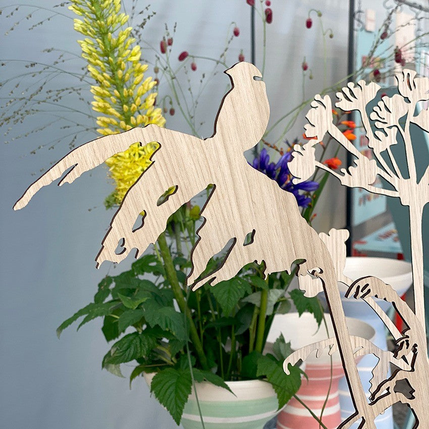 Reed Branch With Bird I Rietstengel Met Vogel