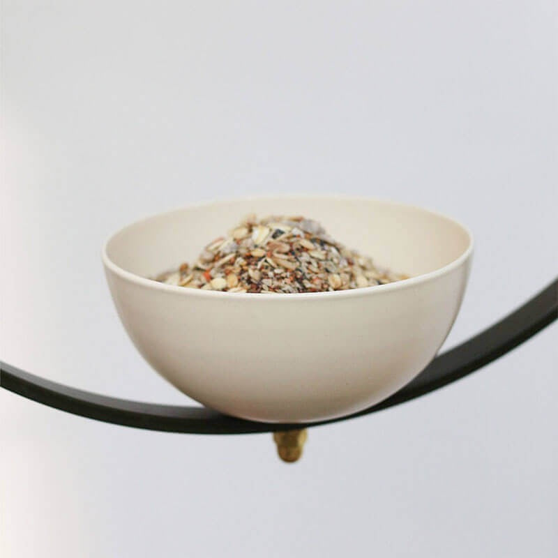 Milla - hangend vogelbad & voederschaal