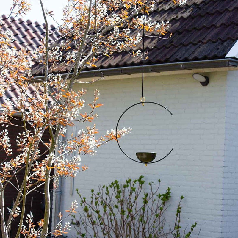 Milla - hangend vogelbad & voederschaal