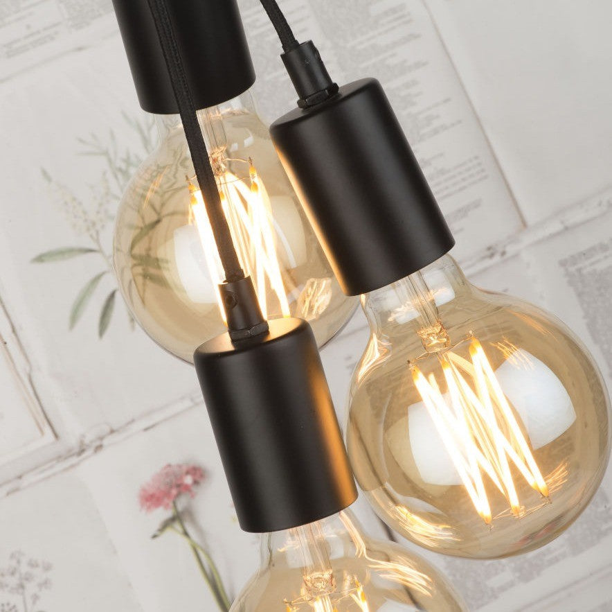 Oslo - vloerlamp- zwart