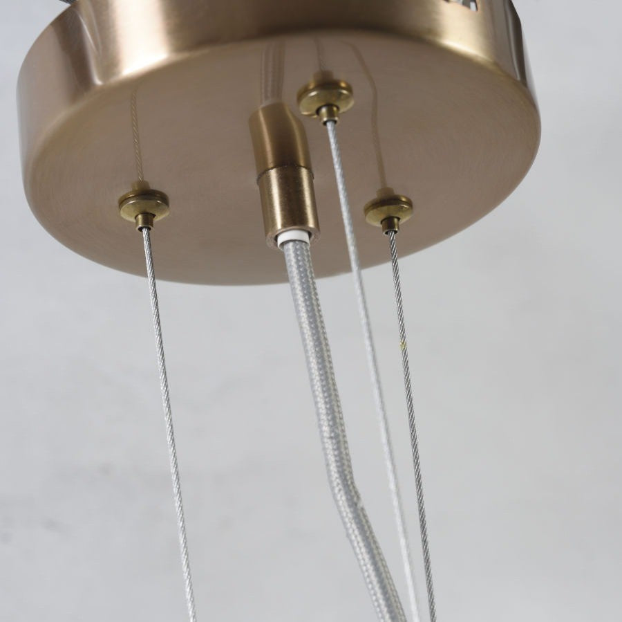 Cannes - hanglamp - ijzer - goud