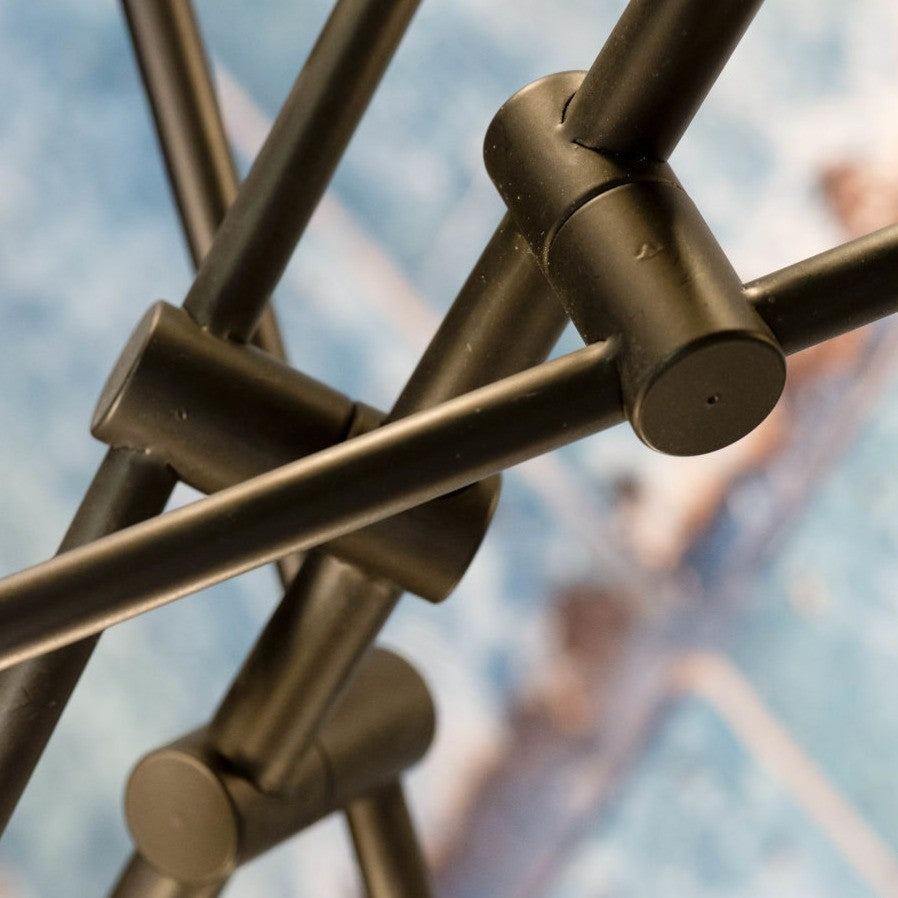 Nashville - hanglamp - ijzer - zwart