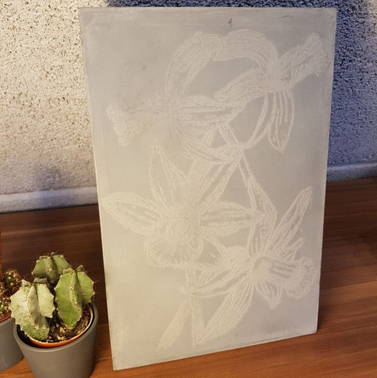 Betonnen Design Paneel Narcis