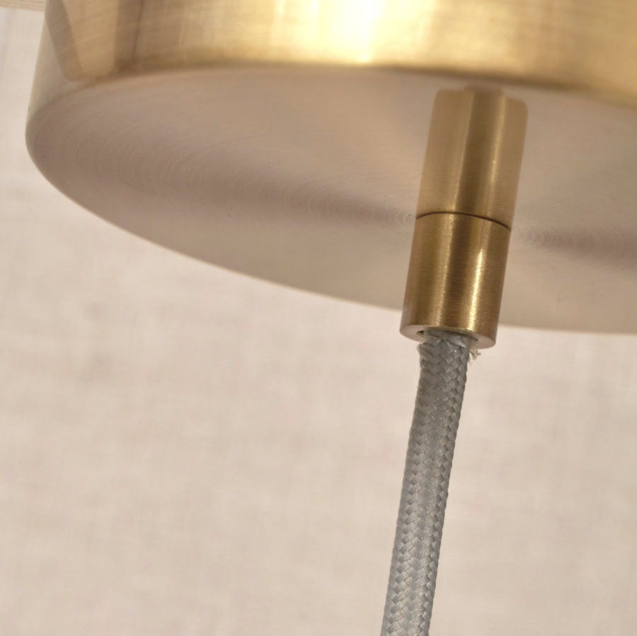 Carrara - hanglamp - marmerprint - goud