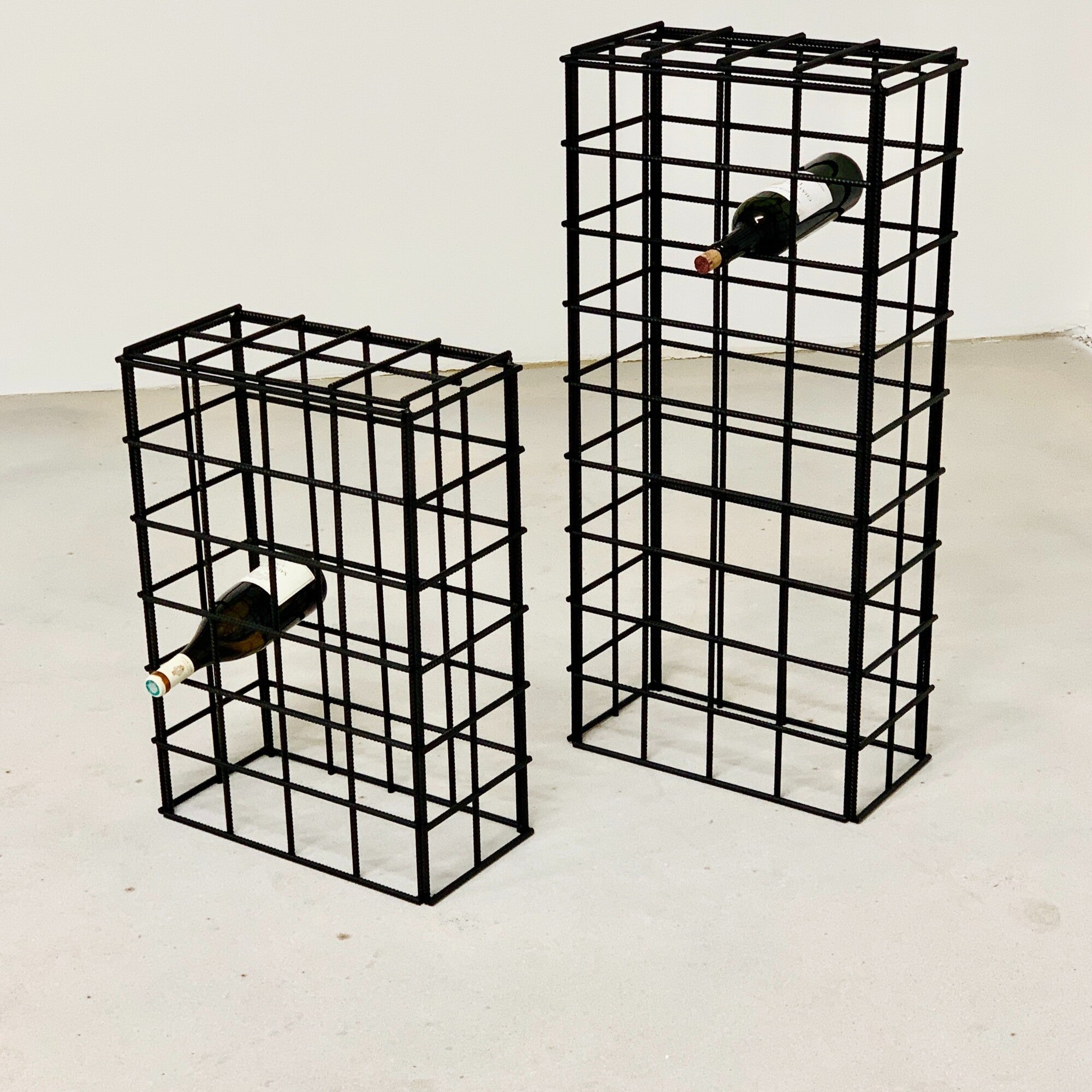 YELLOW - Black wijnrek