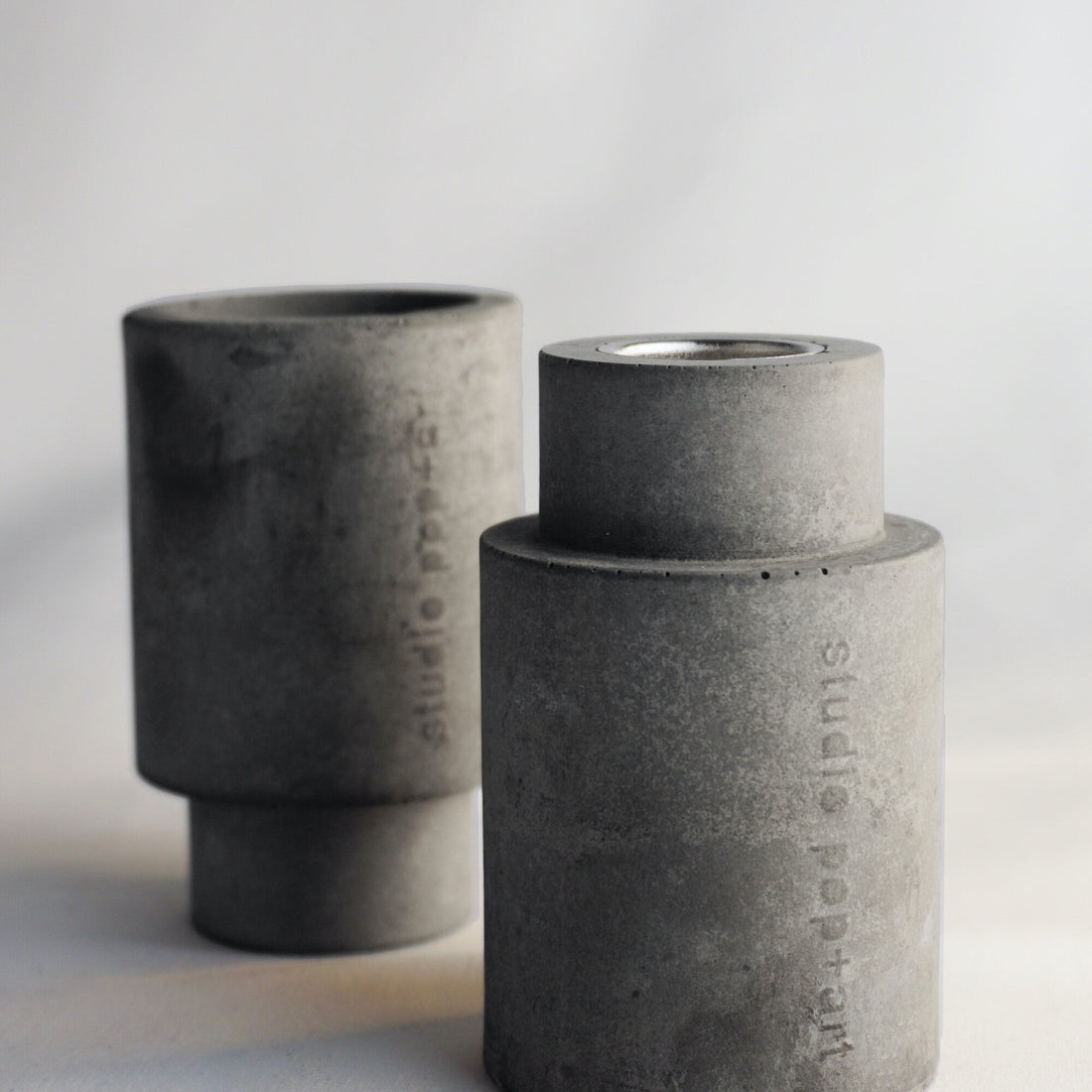 DUO kandelaar Concrete