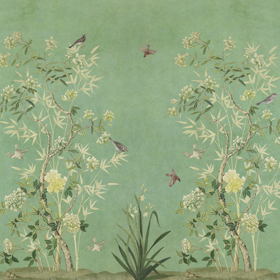 Behang Antique Chinois EcoTex