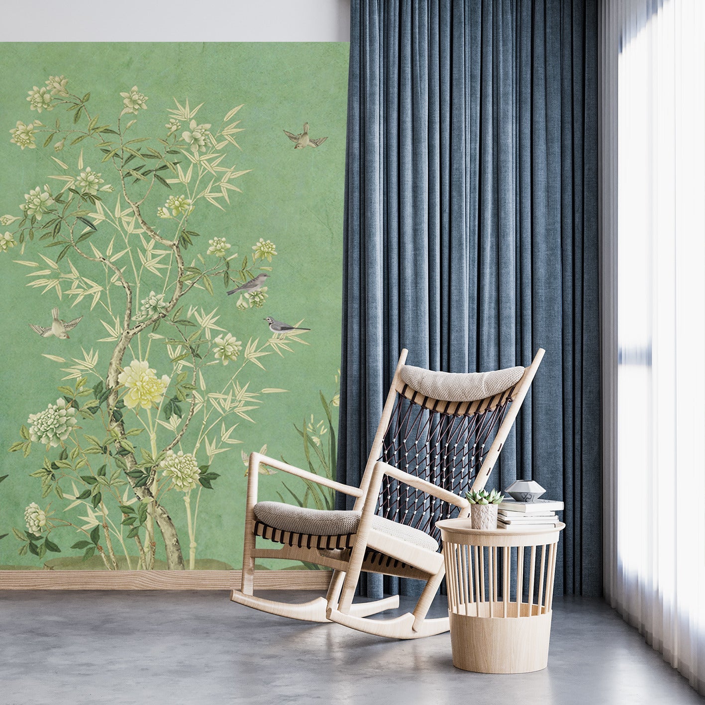 Behang Antique Chinois Provinyl