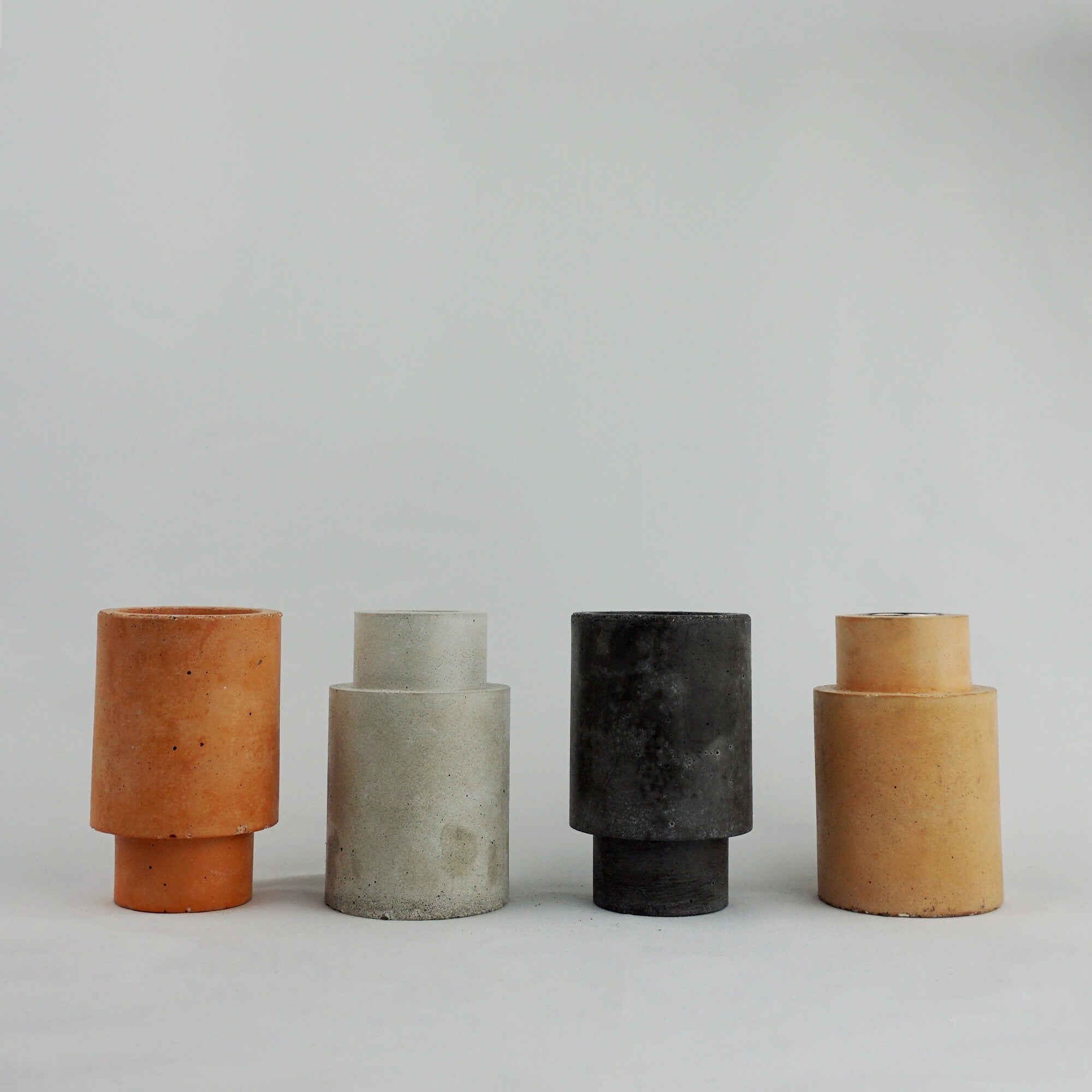 SOLO kandelaar concrete