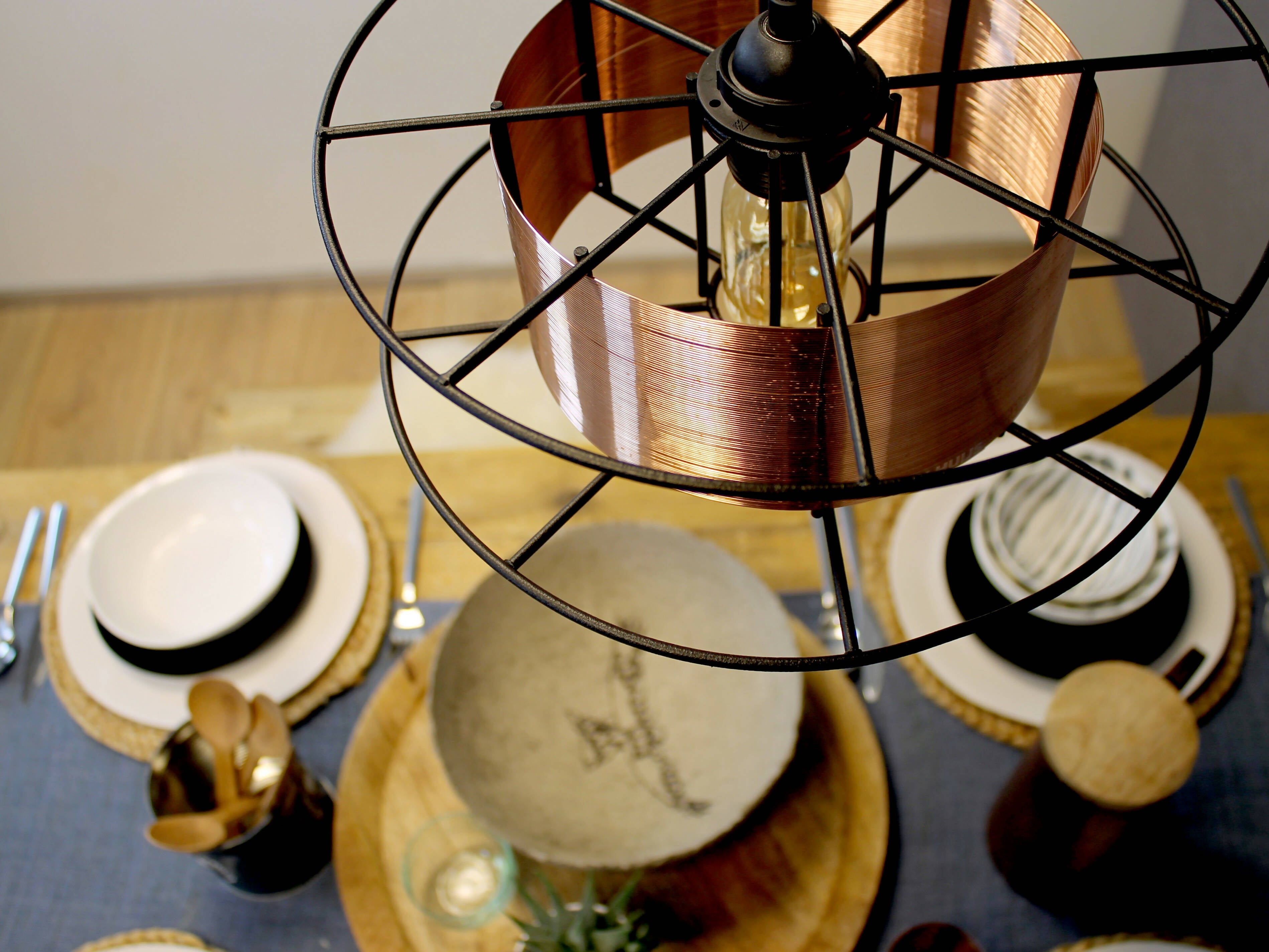 Hanglamp SPOOL Black Deluxe