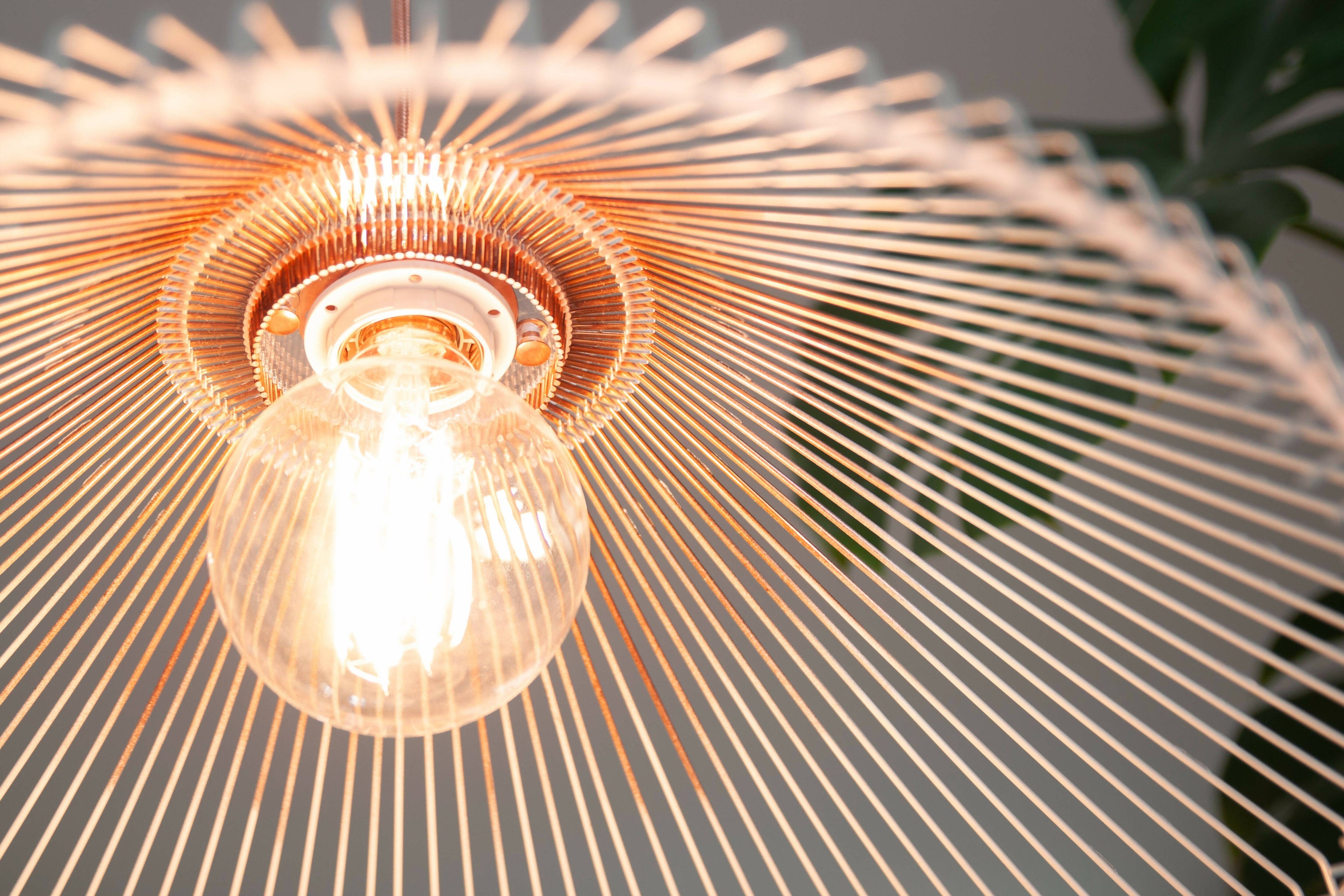 Hanglamp circulair HOOK"d wit - by Tolhuijs Design