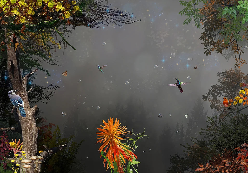 Behang Night I Provinyl