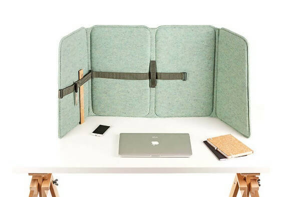 Studio Vix Vlinder-akoestisch-bureauscherm-groen