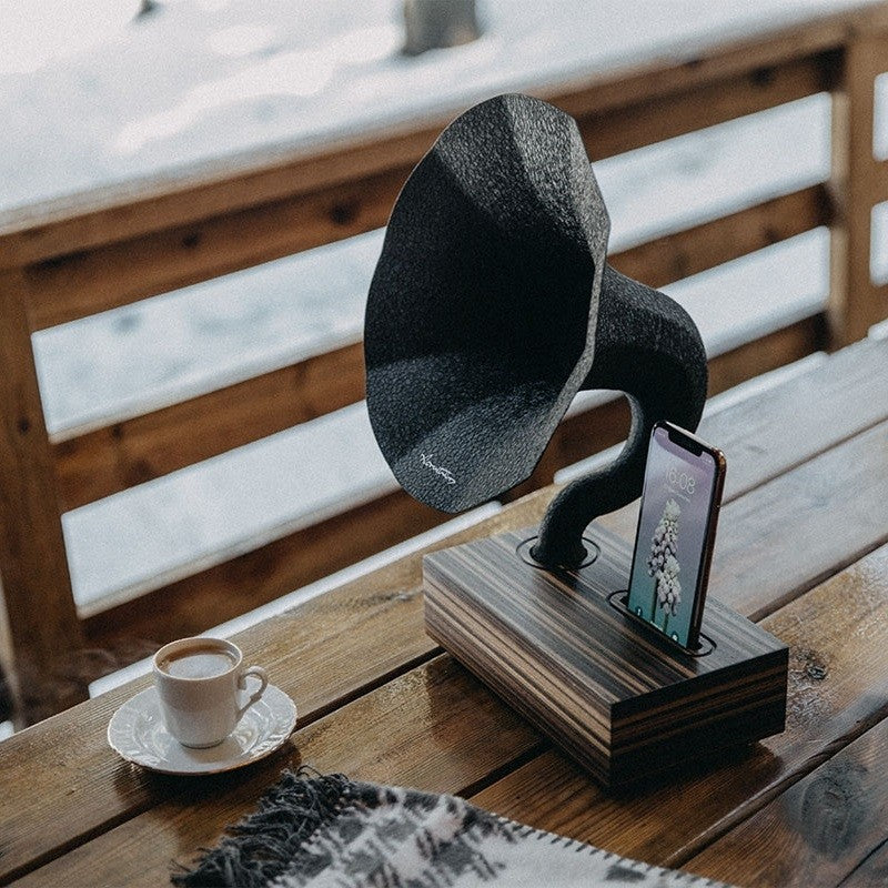 Akoestische Smartphone Versterker – Brown Shades