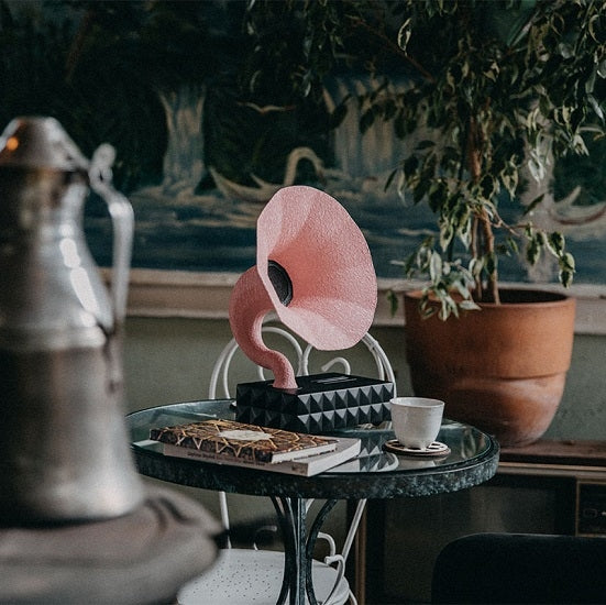 Akoestische Smartphone Versterker – Flamingo