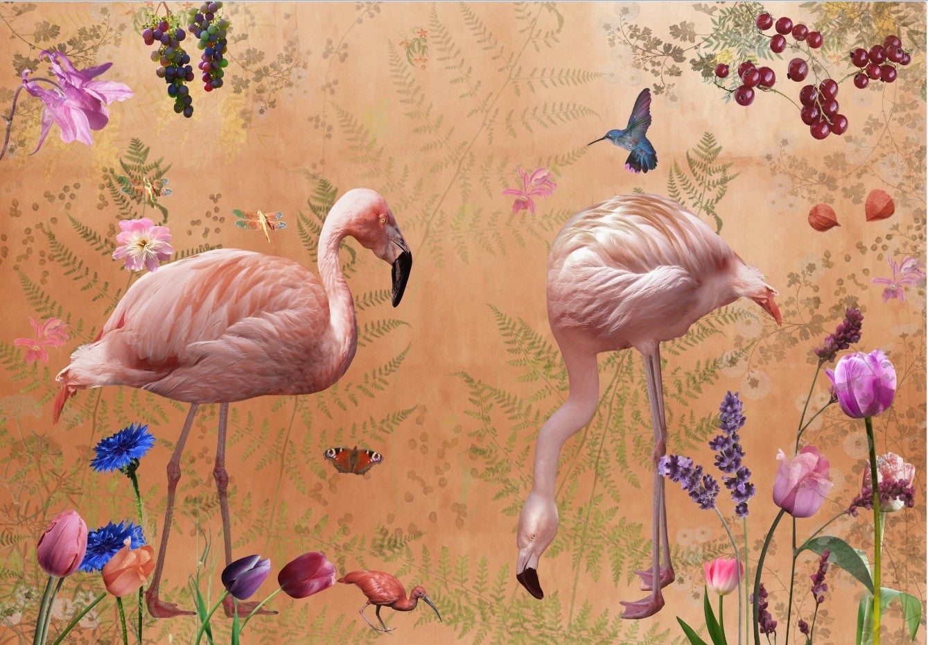 Behang Audubon I Provinyl