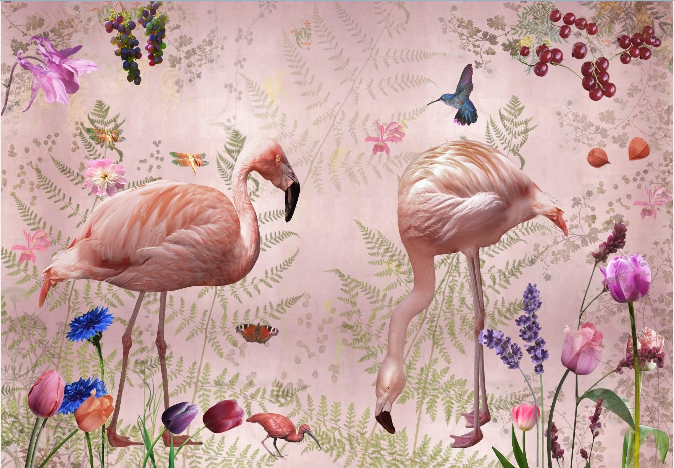 Behang Audubon I Ecotex