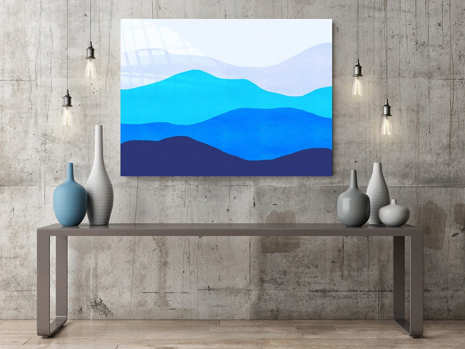 Blue Desert - Liggend