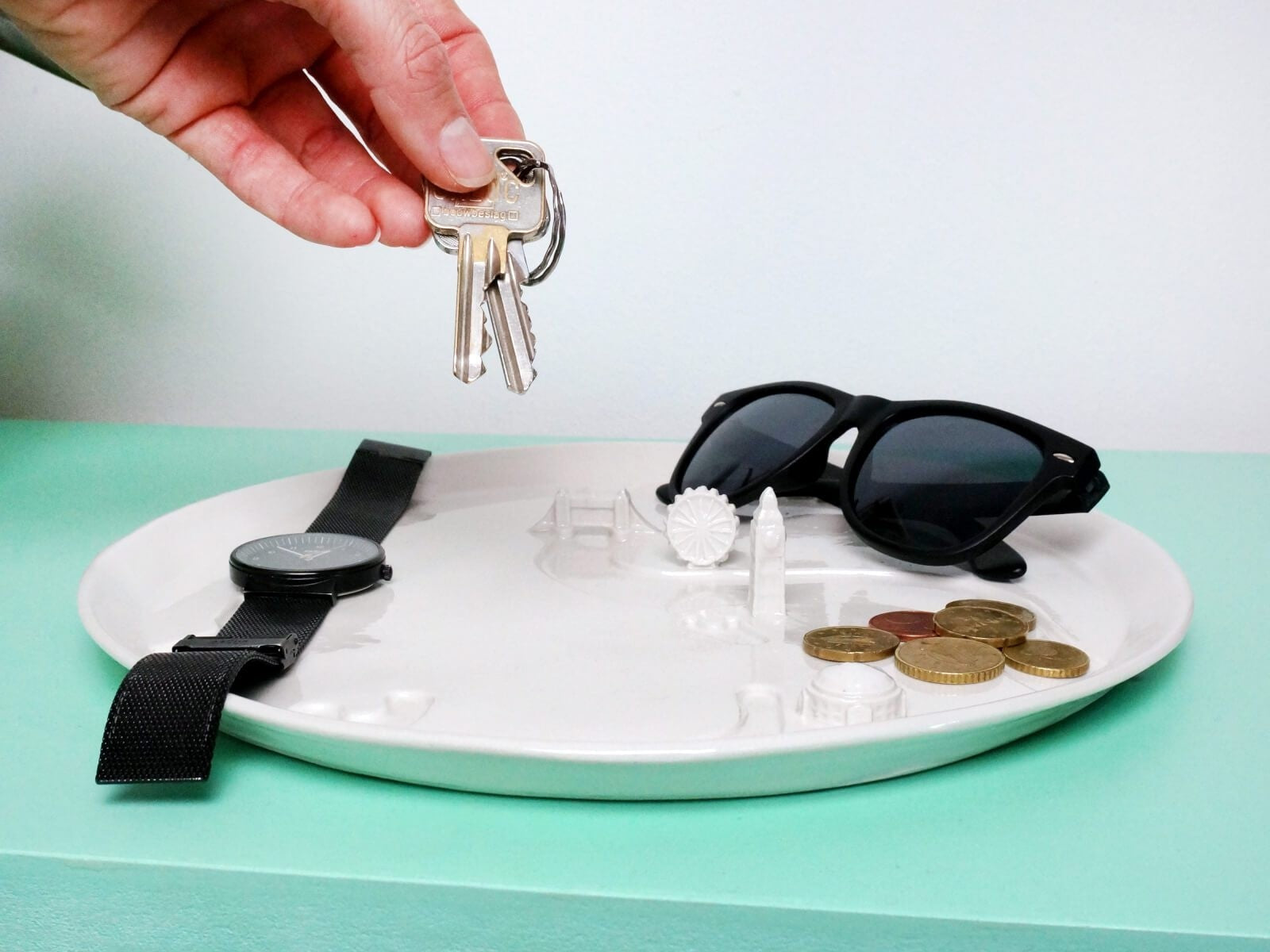 City Plate - porseleinen schaal