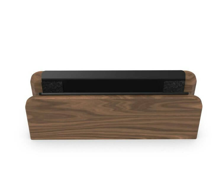 Verticale Laptop Standaard - Walnoot