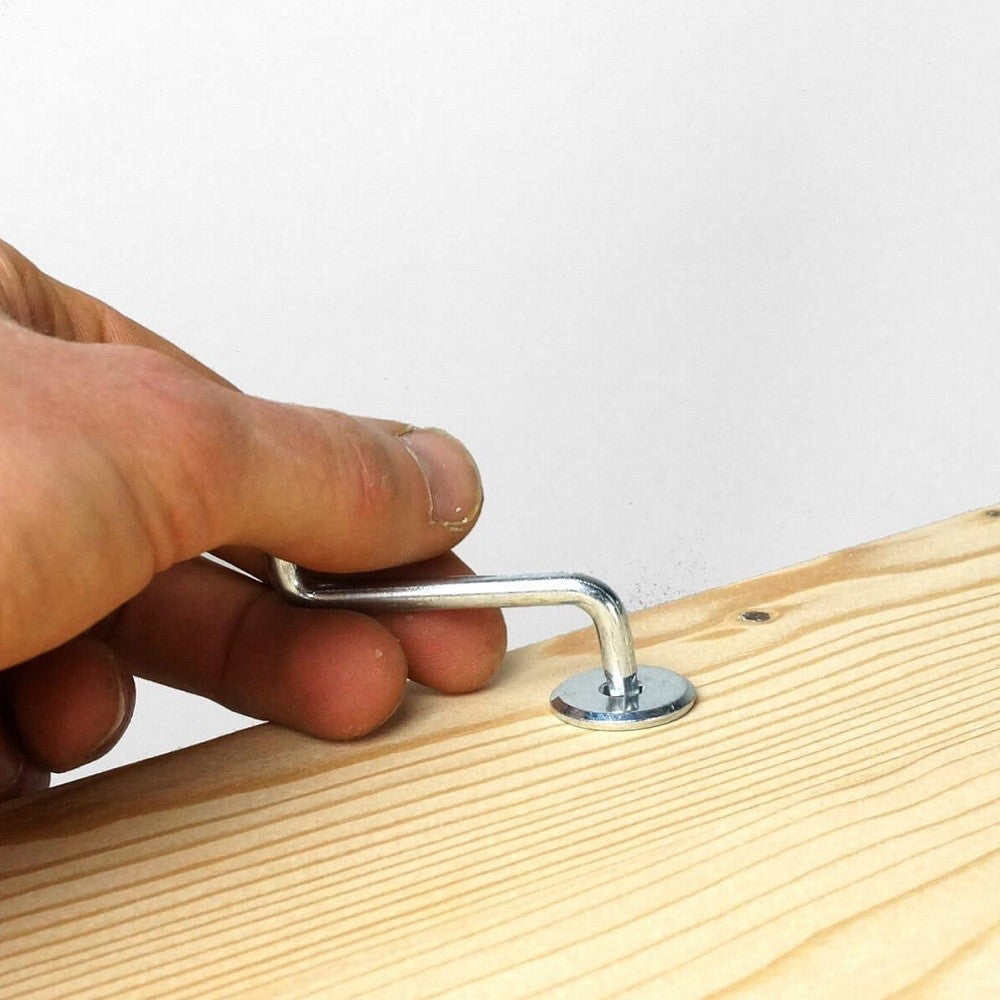 Golfende aanpasbare kast