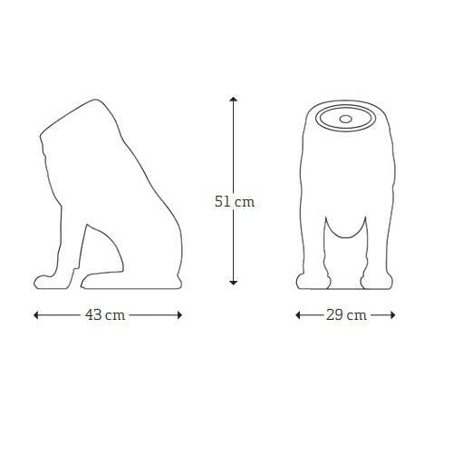Maten Woofer _ speakersysteem ( set van 2 ) Abel Tosh