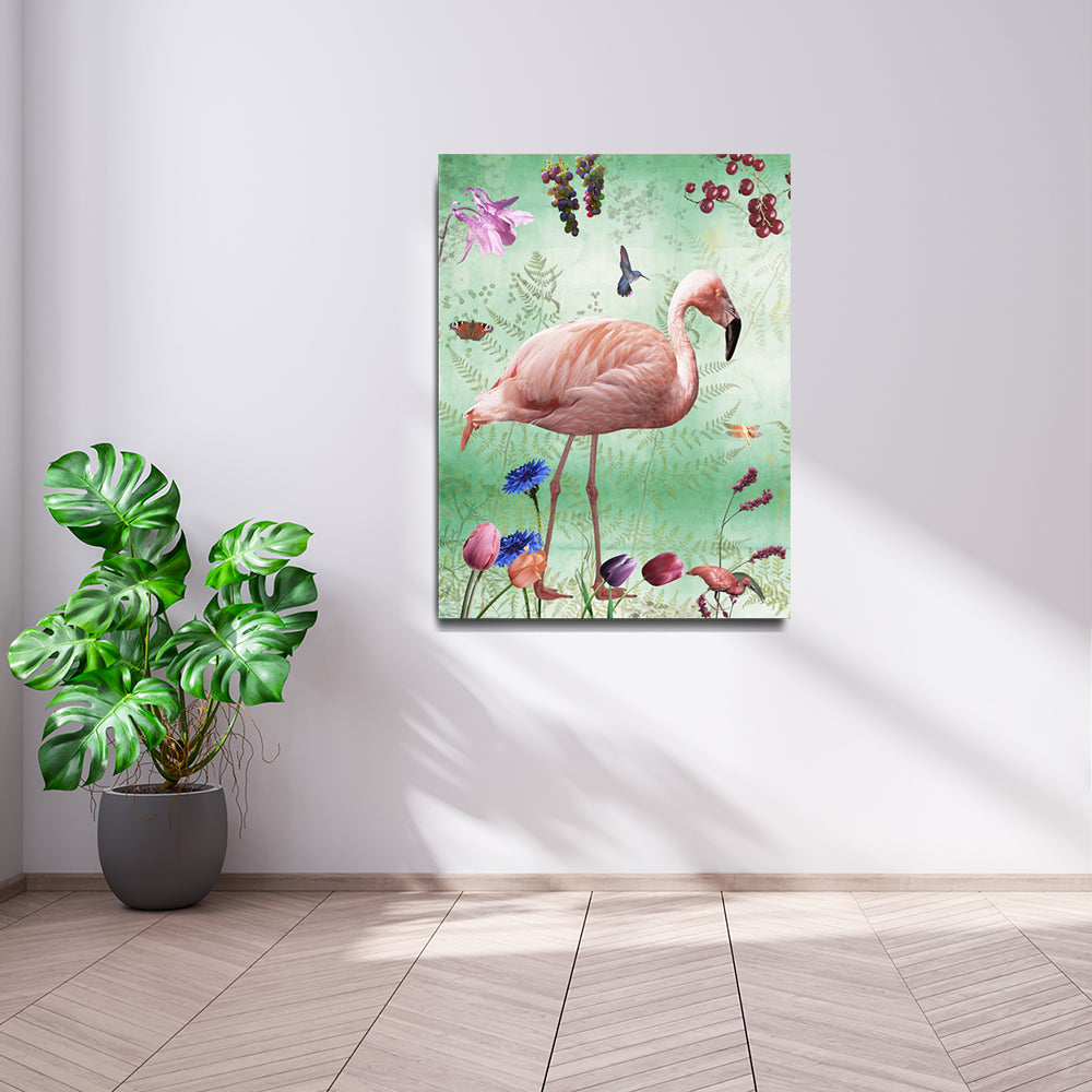 Behangpaneel 80*100 cm Audubon Green