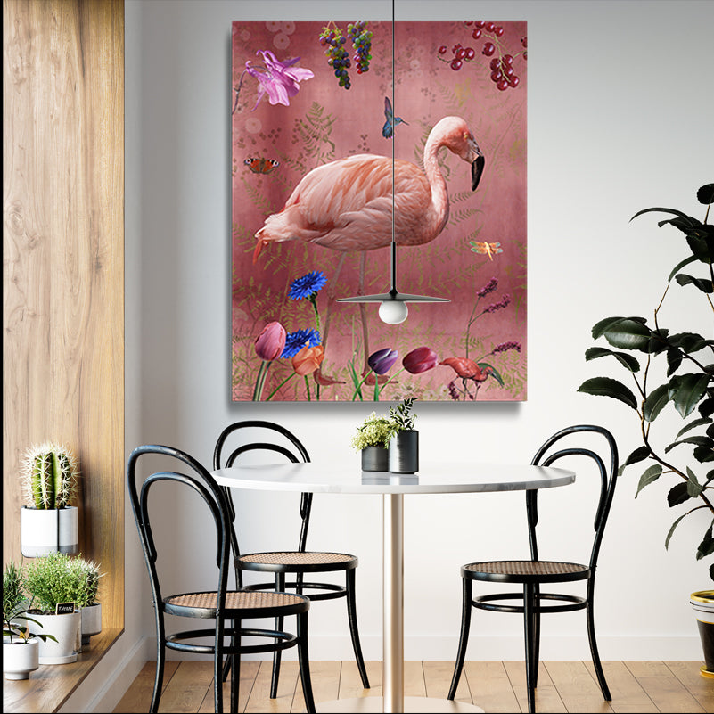 Behangpaneel 80*100 cm Audubon Red