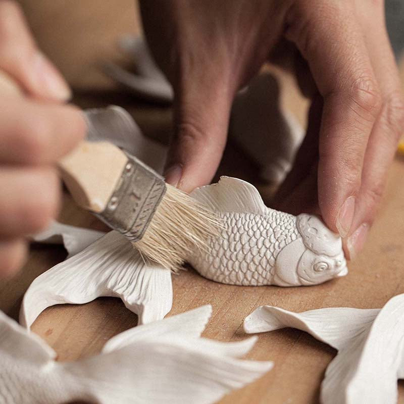 Goldfish klok - O vorm - HaoShi