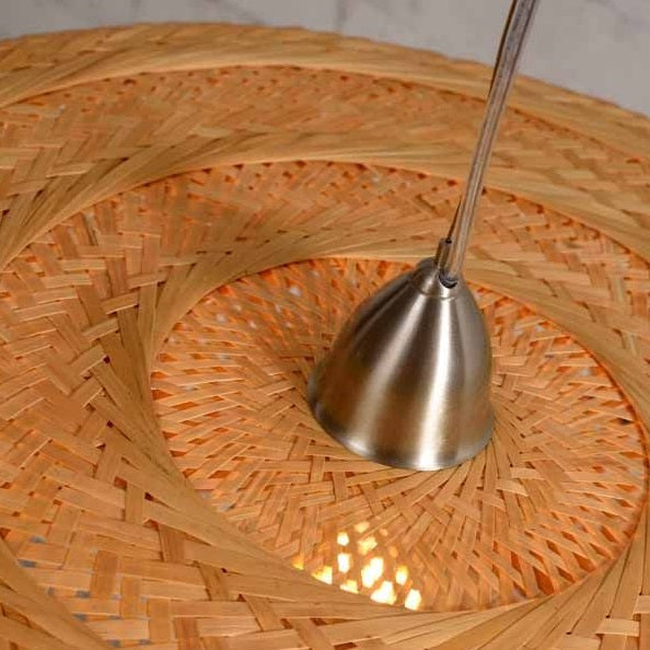 Palawan - Dubbele Hanglamp – Bamboe – Naturel