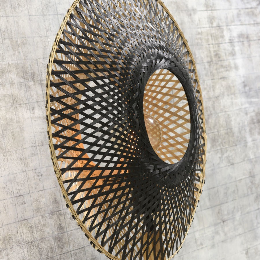 Kalimantan- Tafellamp -Bamboe - Large