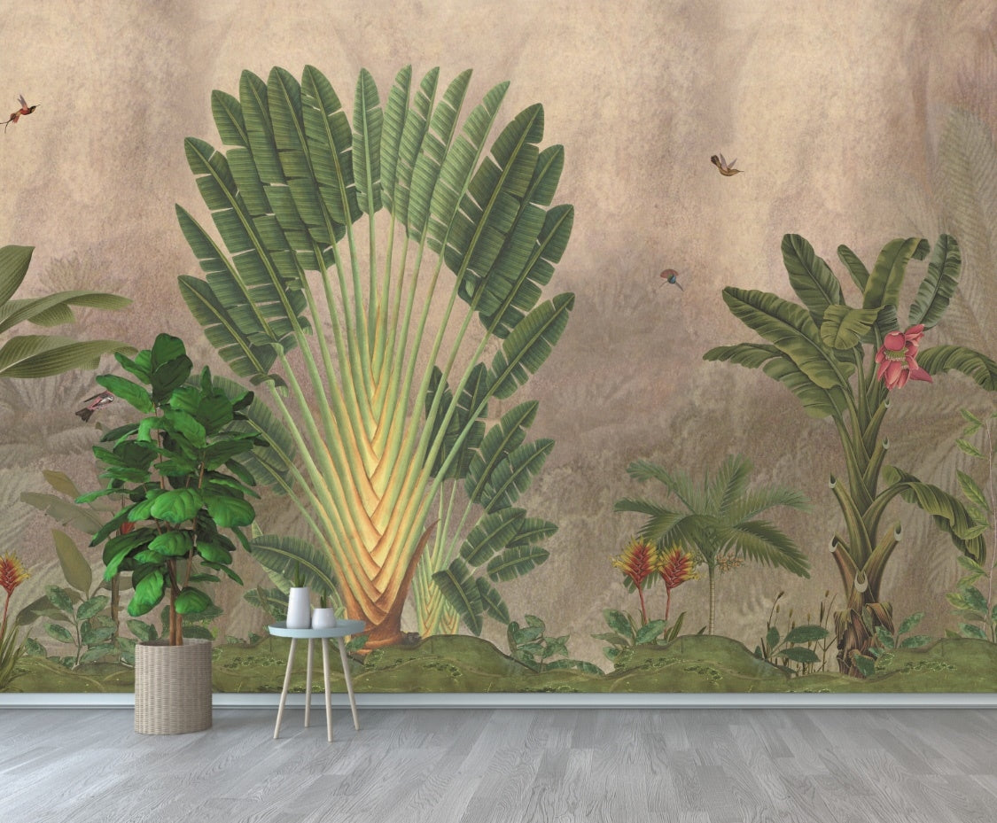 Behang Banana Tree I Provinyl