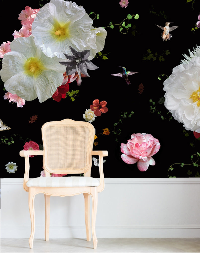 Behang Roses Sunrise I Provinyl