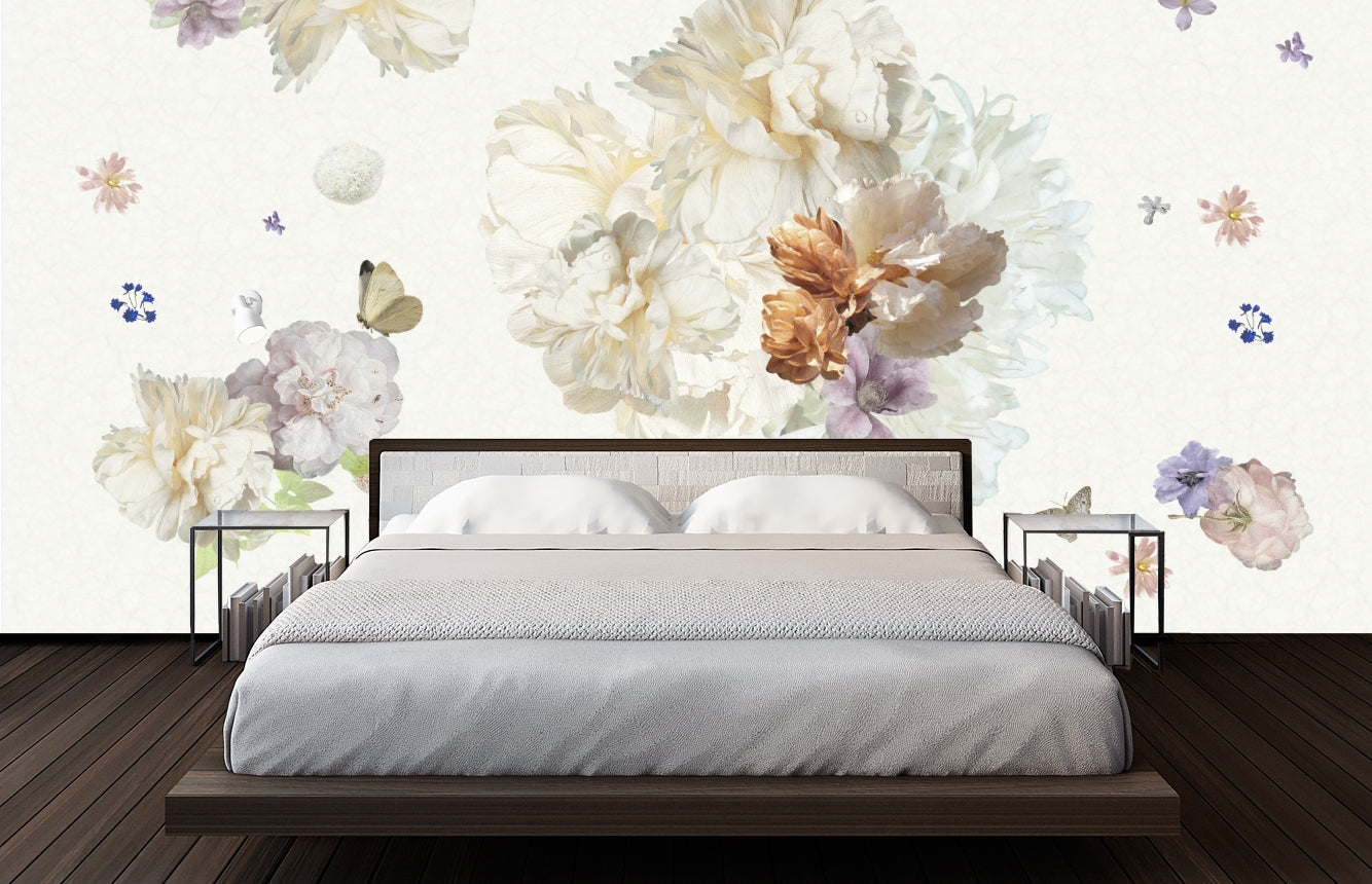 Behang White Baroque I Ecotex