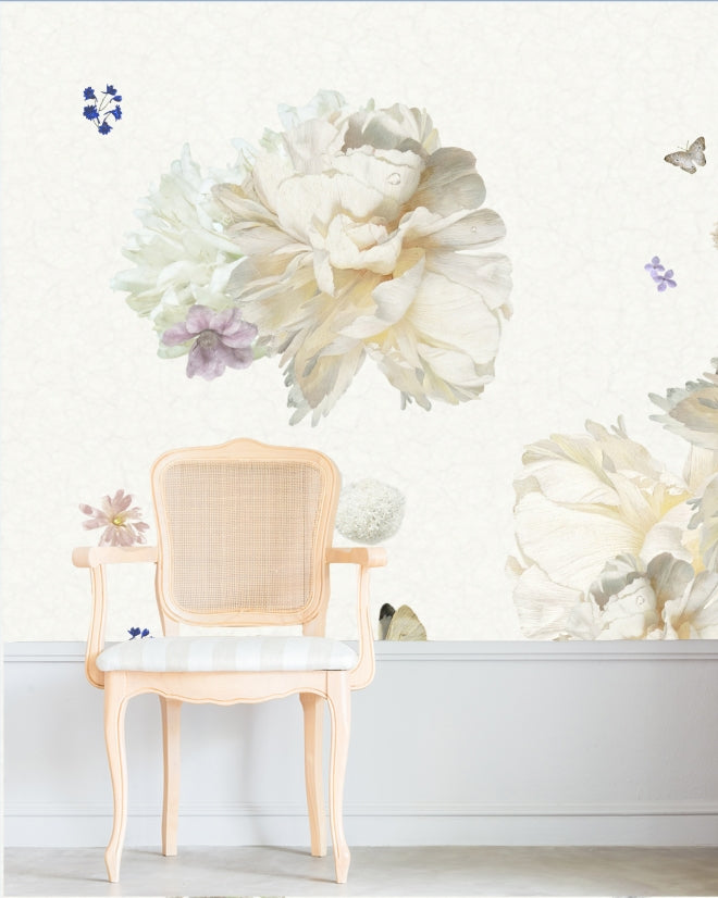 Behang White Baroque I Ecotex