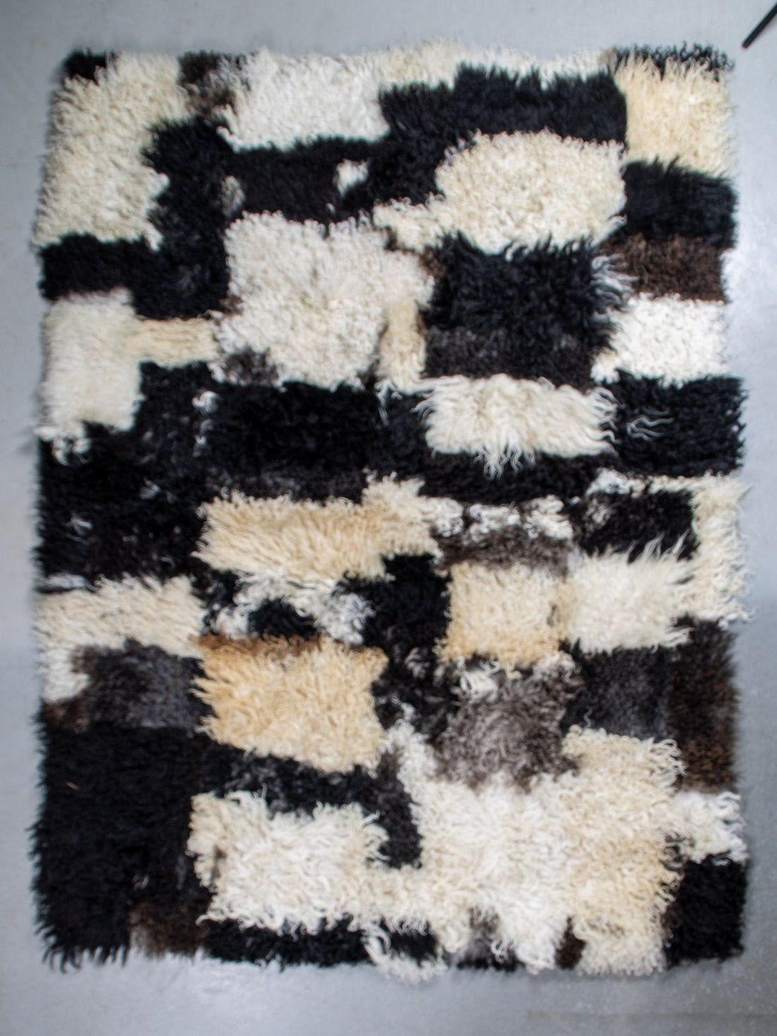 Schapenvacht vloerkleed - Krulvacht | 200x150 cm - 66