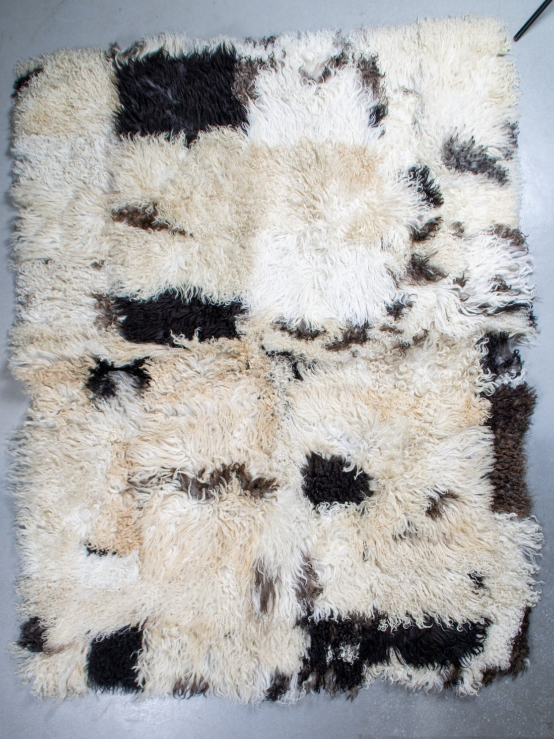 Schapenvacht vloerkleed - Krulvacht | 200x150 cm - 67
