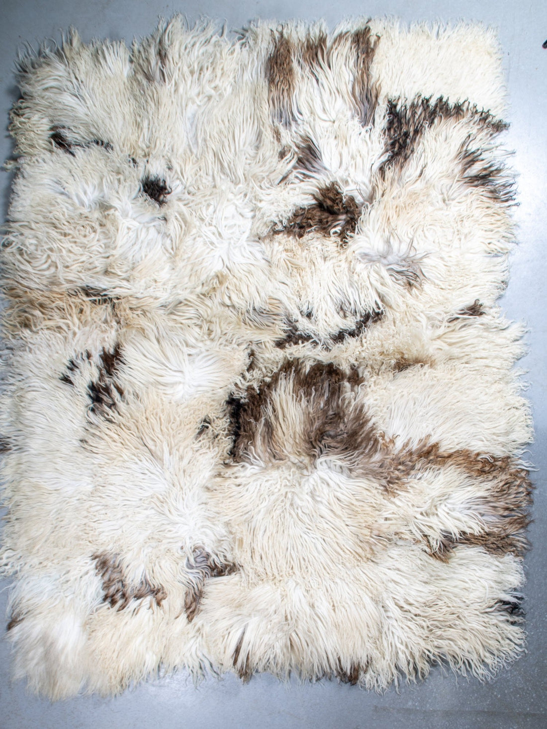 Schapenvacht vloerkleed - Krulvacht | 200x150 cm - 70
