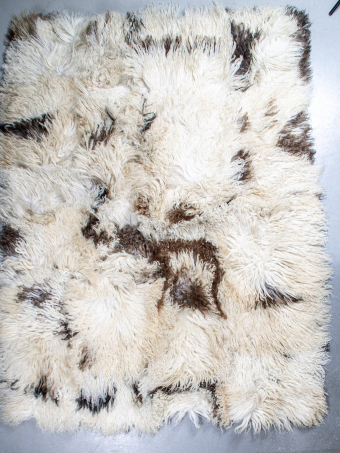 Schapenvacht vloerkleed - Krulvacht | 200x150 cm - 73