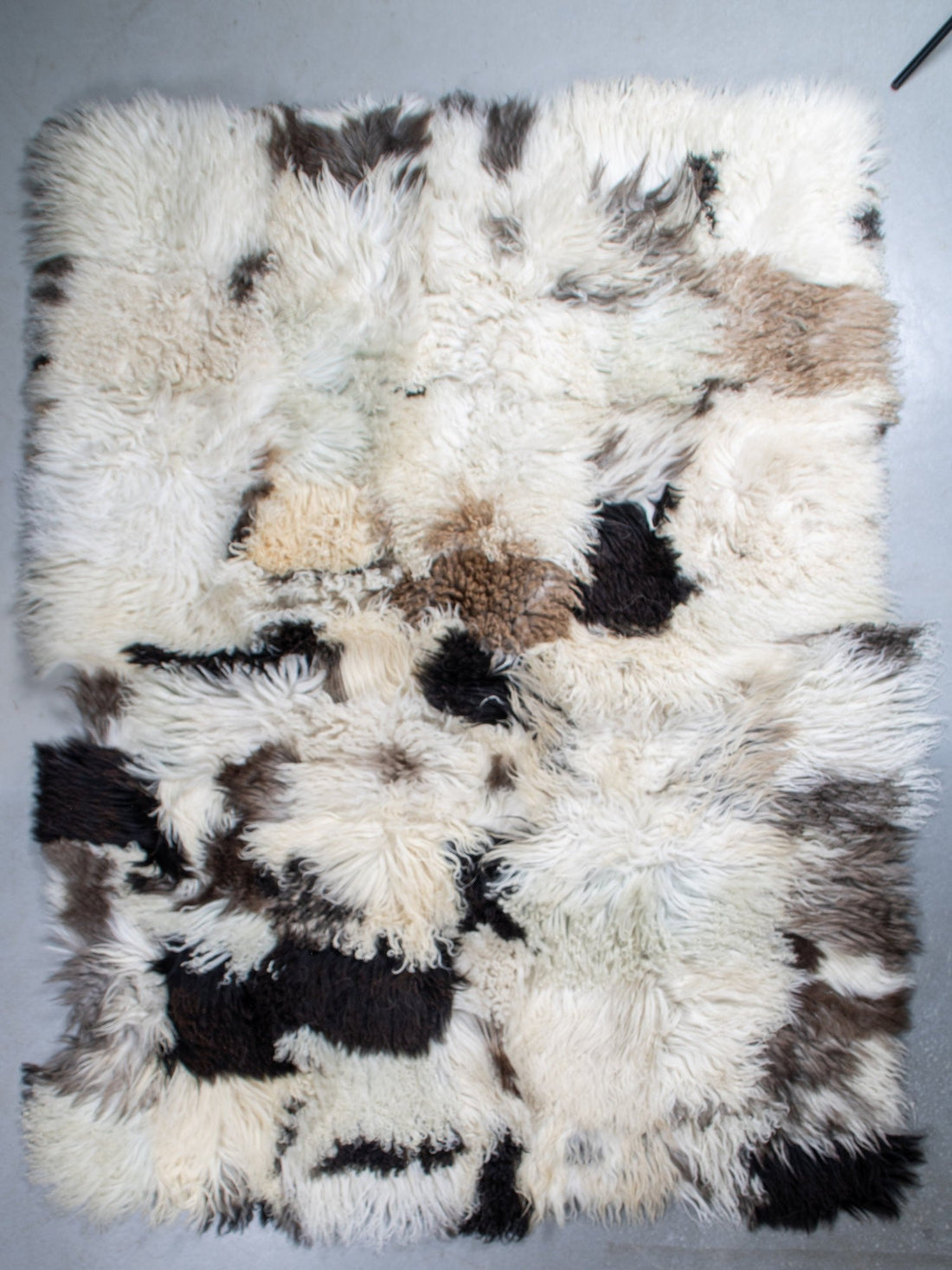 Schapenvacht vloerkleed - Krulvacht | 200x150 cm - 76