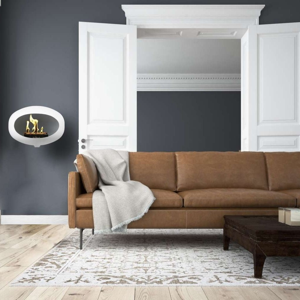 Le Feu White Wall Haard