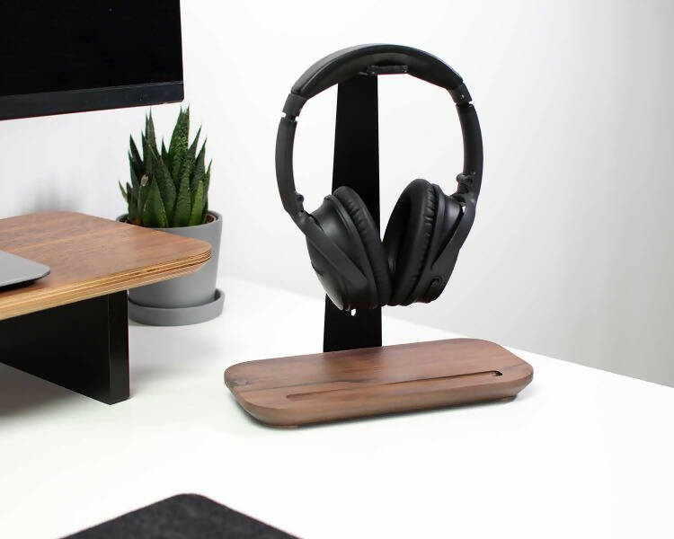 Houten Koptelefoon-houder - Staande Headset Houder