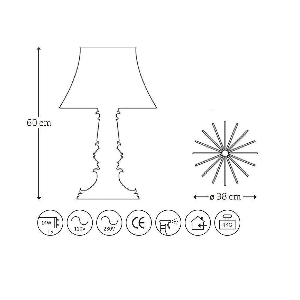 Marie-Louise tafellamp