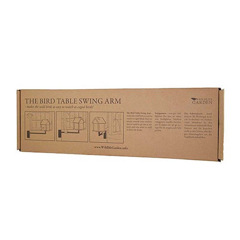 Metalen Zwenkarm voor vogelhuis - Wildlife Garden