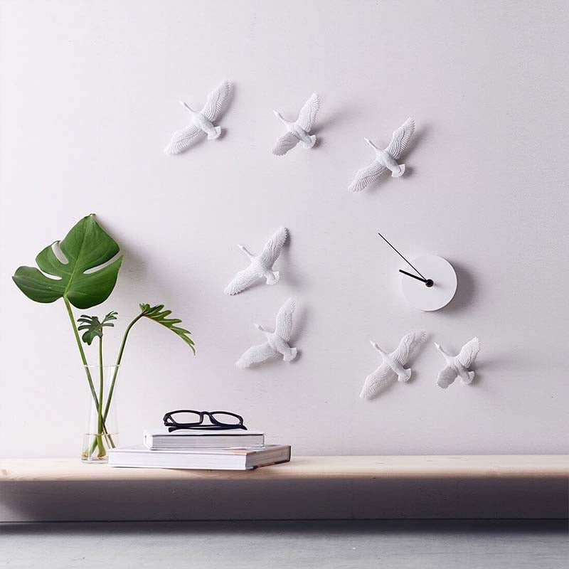 Migrantbird klok - V vorm - HaoShi