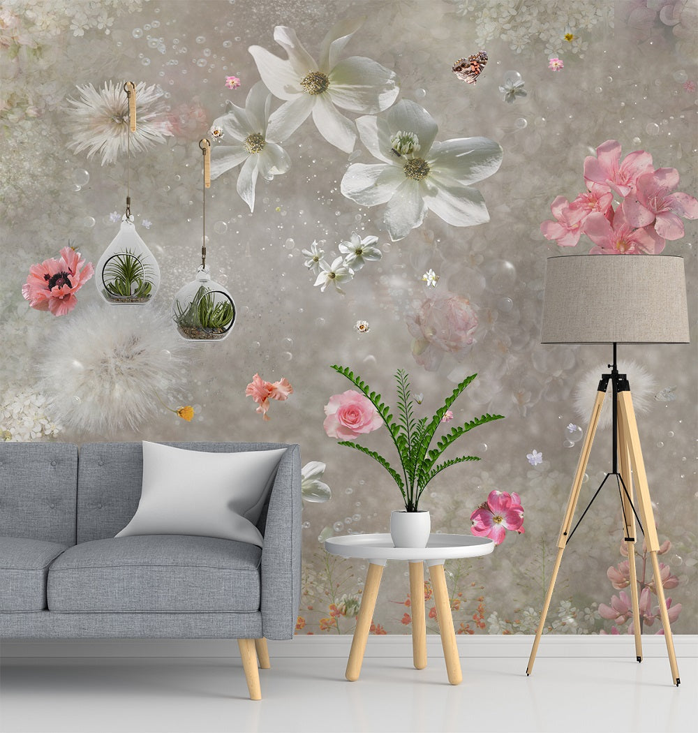 Behang Peaches & Cream I Provinyl
