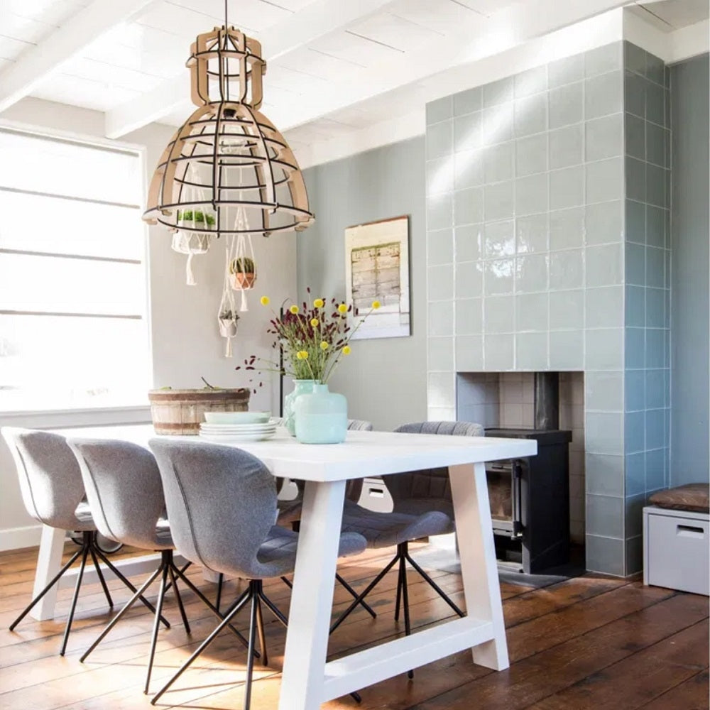 No.19XL industrielamp MDF 40cm by Olaf Weller