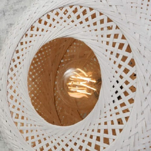 Palawan - Wandlamp - 40cm naturel_wit M