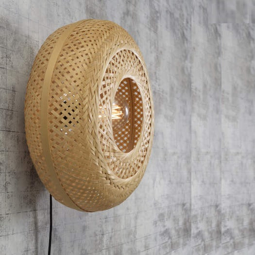 Palawan - Wandlamp - 40cm naturel L