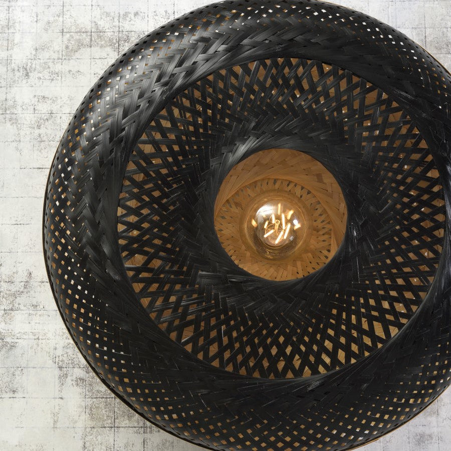 Palawan - Wandlamp - 60cm naturel_zwart L